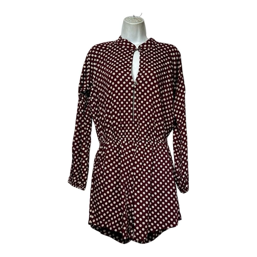 Cleobella Polka Dot Print Mini Romper Size L